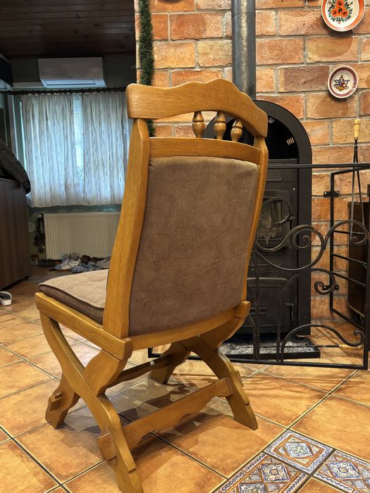 Set scaune de bucătărie vintage 6 buc.