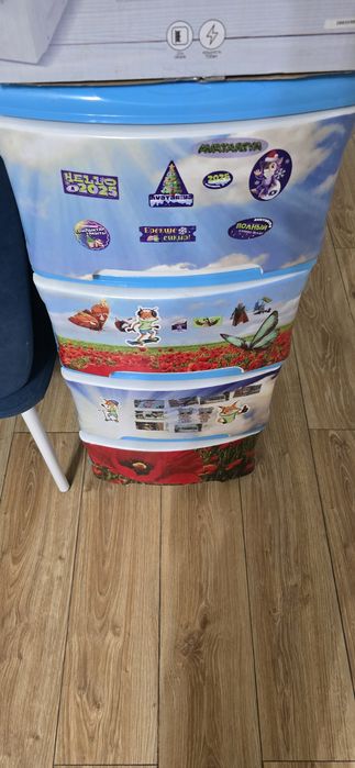 Продам пластиковый комод срочно