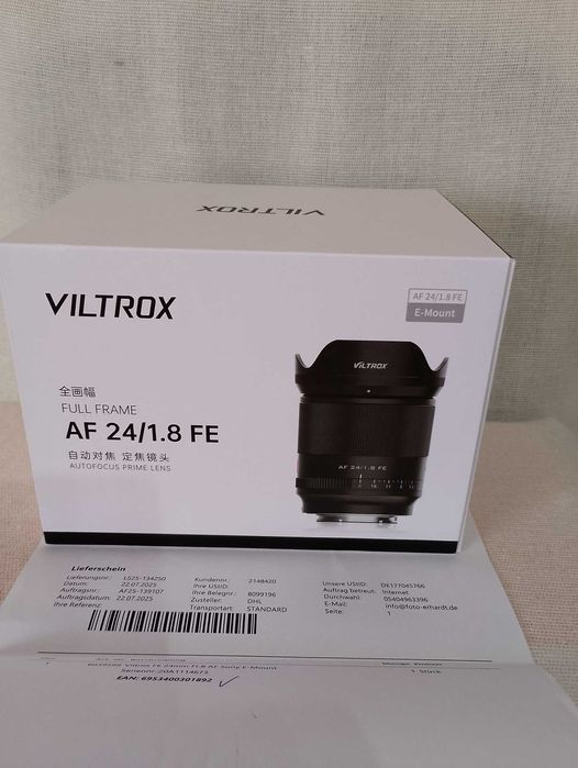 Нов Viltrox AF 24/1.8 FE