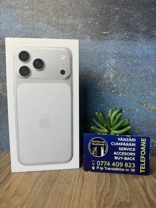 Iphone 17 Pro Max/256Gb/Garantie 2Ani Centrul de Telefoane/Rate
