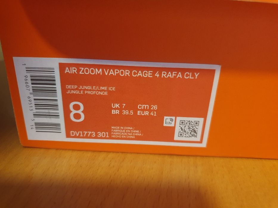 Nike air zoom vapor cage 4 rafa clay