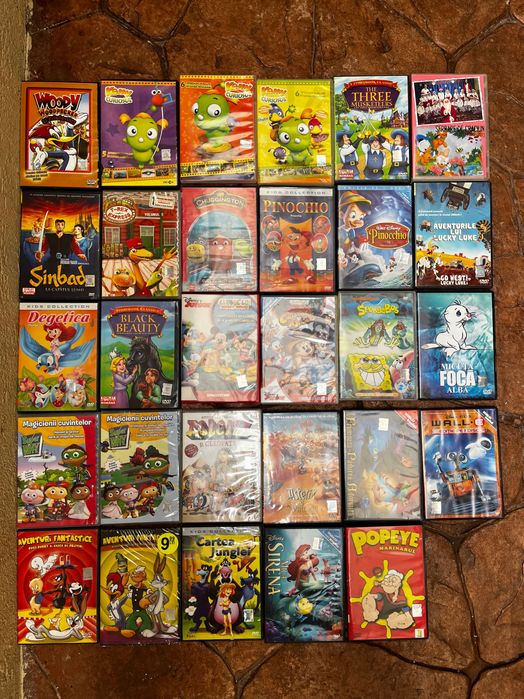 Desene animate DVD-uri