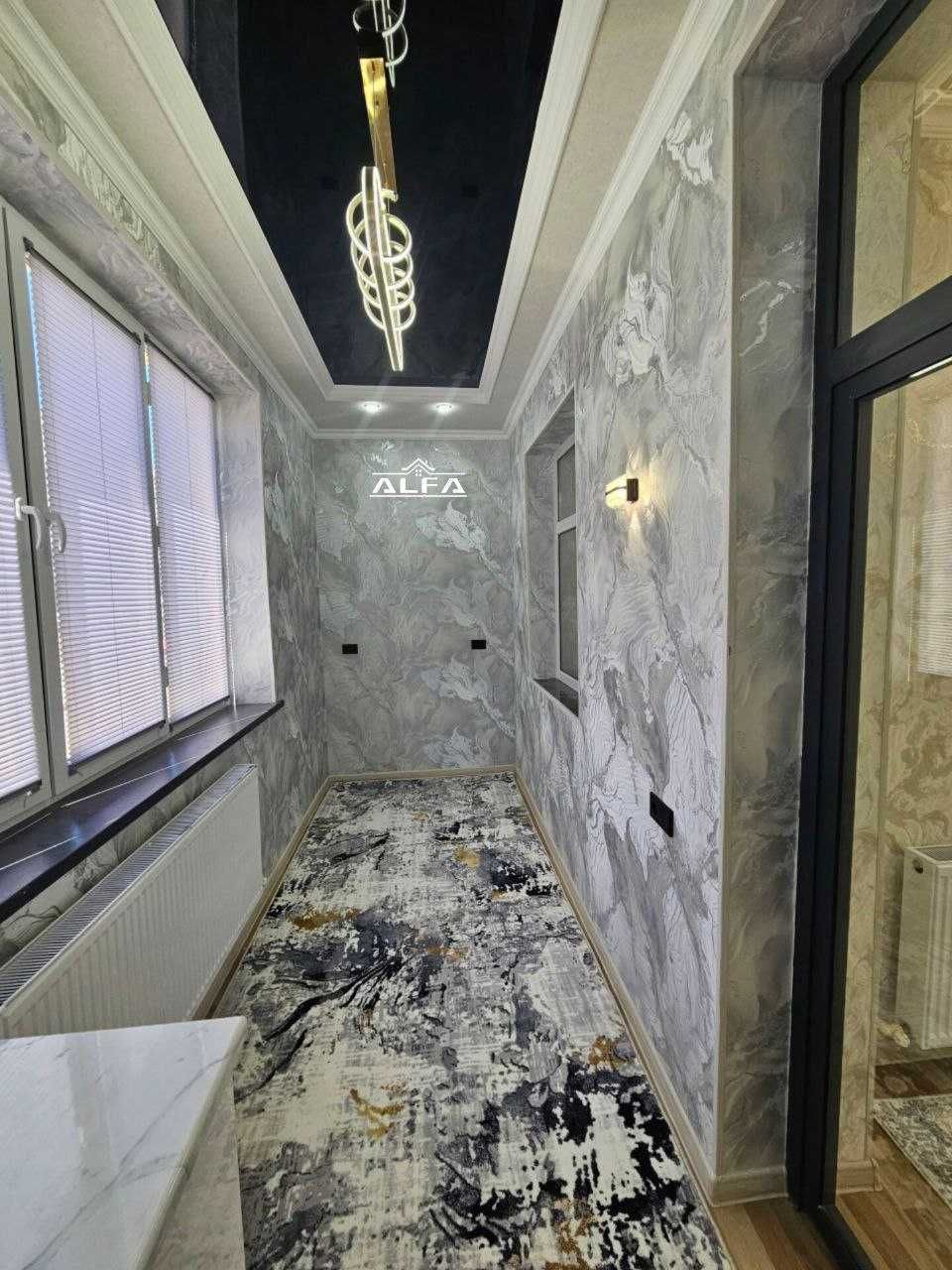 2 xonali qilingan 46m² 1-qavat.