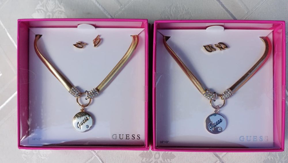 Guess нови, оригиналсни бижута с подаръчна кутийка