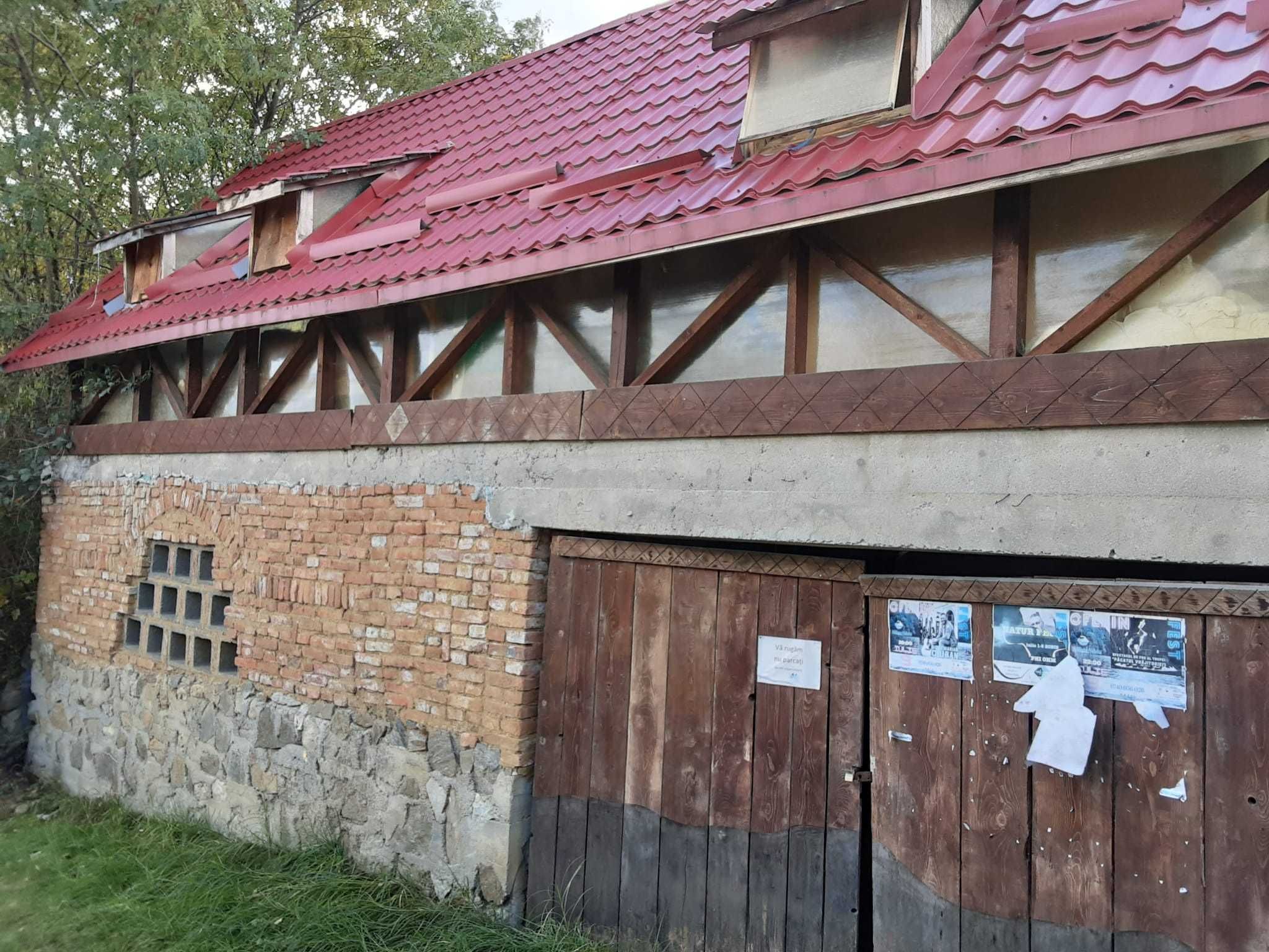 Fundație-casă începută-mansardată provizoriu Săliște Sibiu
