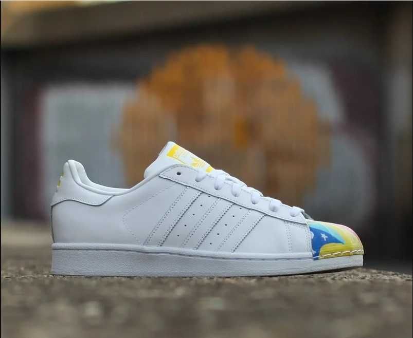 Adidas Superstar Supershell X Pharrell Williams, 43 1/3, 44,Originali.