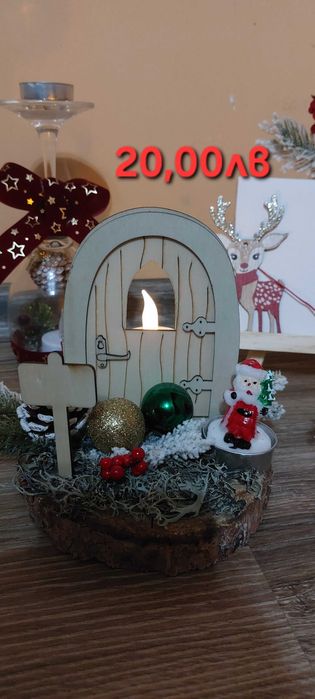 Коледн свещници и декораци