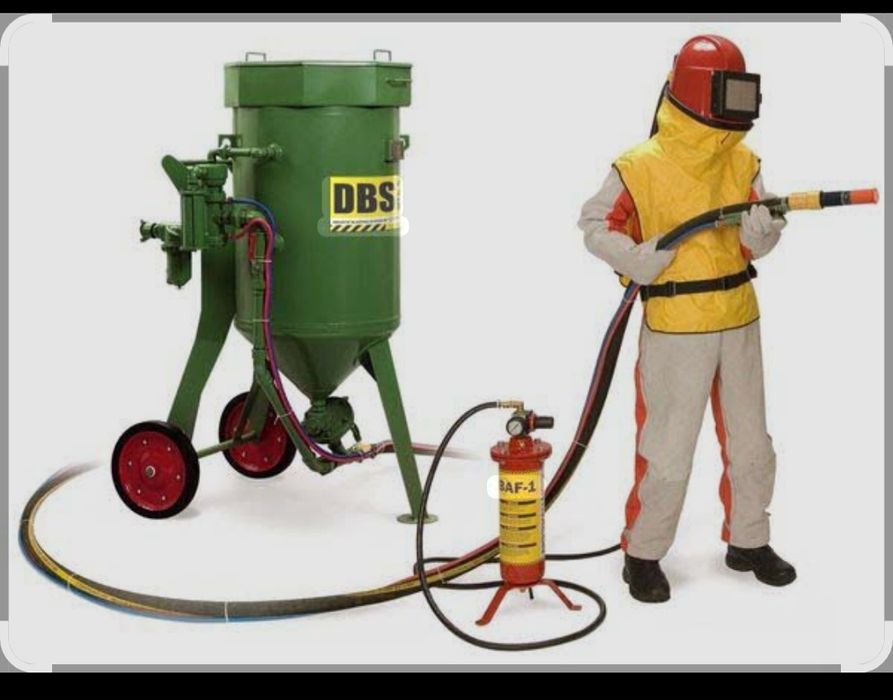 Пескаструй, Абразивоструйная очистка