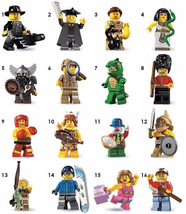 Лего минифигури серия 5/Lego minifigures series 5