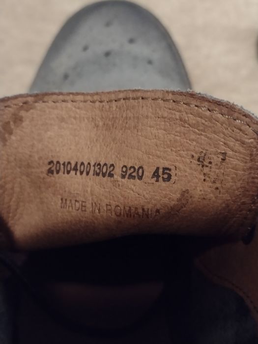 Marc O'Polo ghete gri mărimea 45