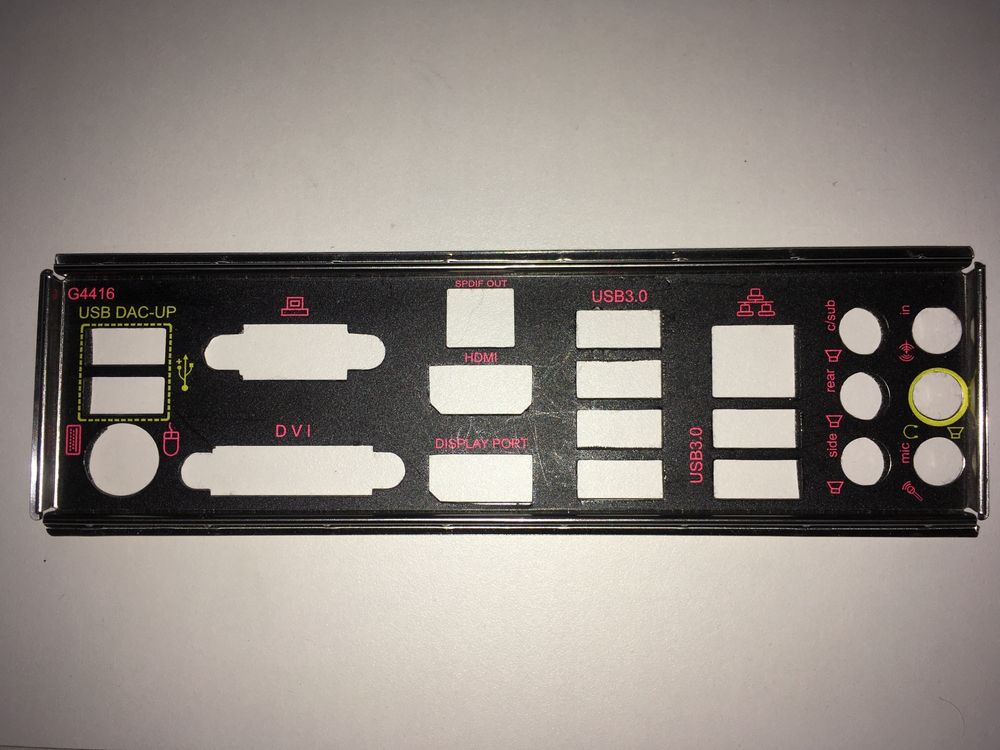 Tablita/shield placa de baza Gigabyte Z97 Gaming GT originala