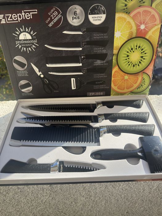 По патент на Zeoter комплект ноживе 4 ножа