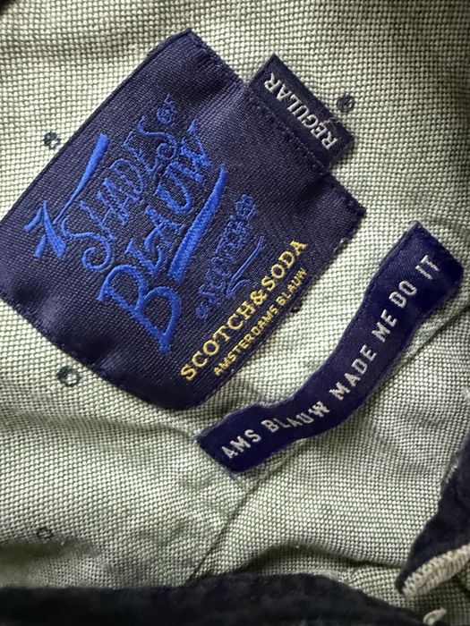 Camasa SCOTCH&SODA Maneca Lunga Verde Barbati | Marime L