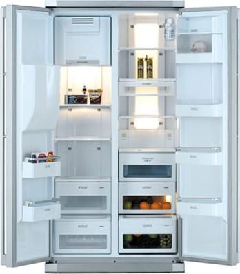 Холодильник Samsung Side-by-Side с генератором льда.