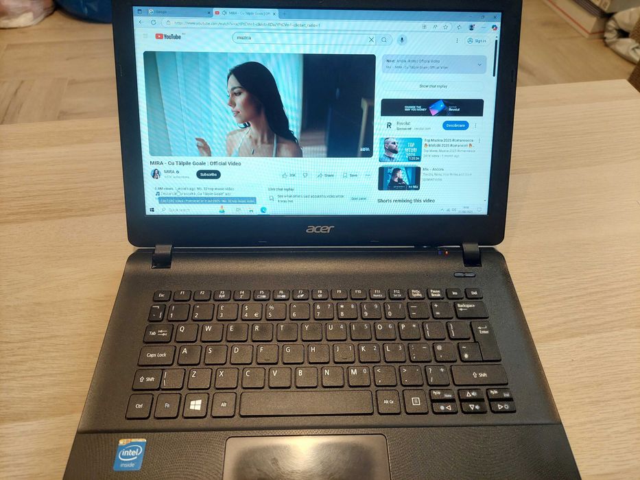 Laptop Acer Aspire, Intel 2,16 GHz, 8 GB DDR3, 1 TB HDD, diagnoză auto