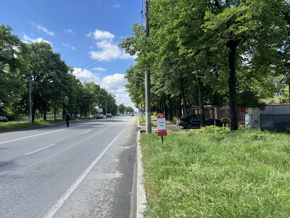 Vand teren 1000mp Soseaua Bucuresti.