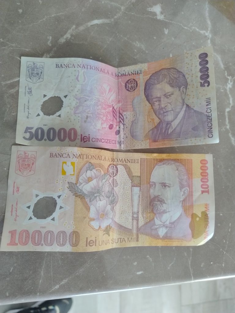 Vand 2 Bagnote și Monezi