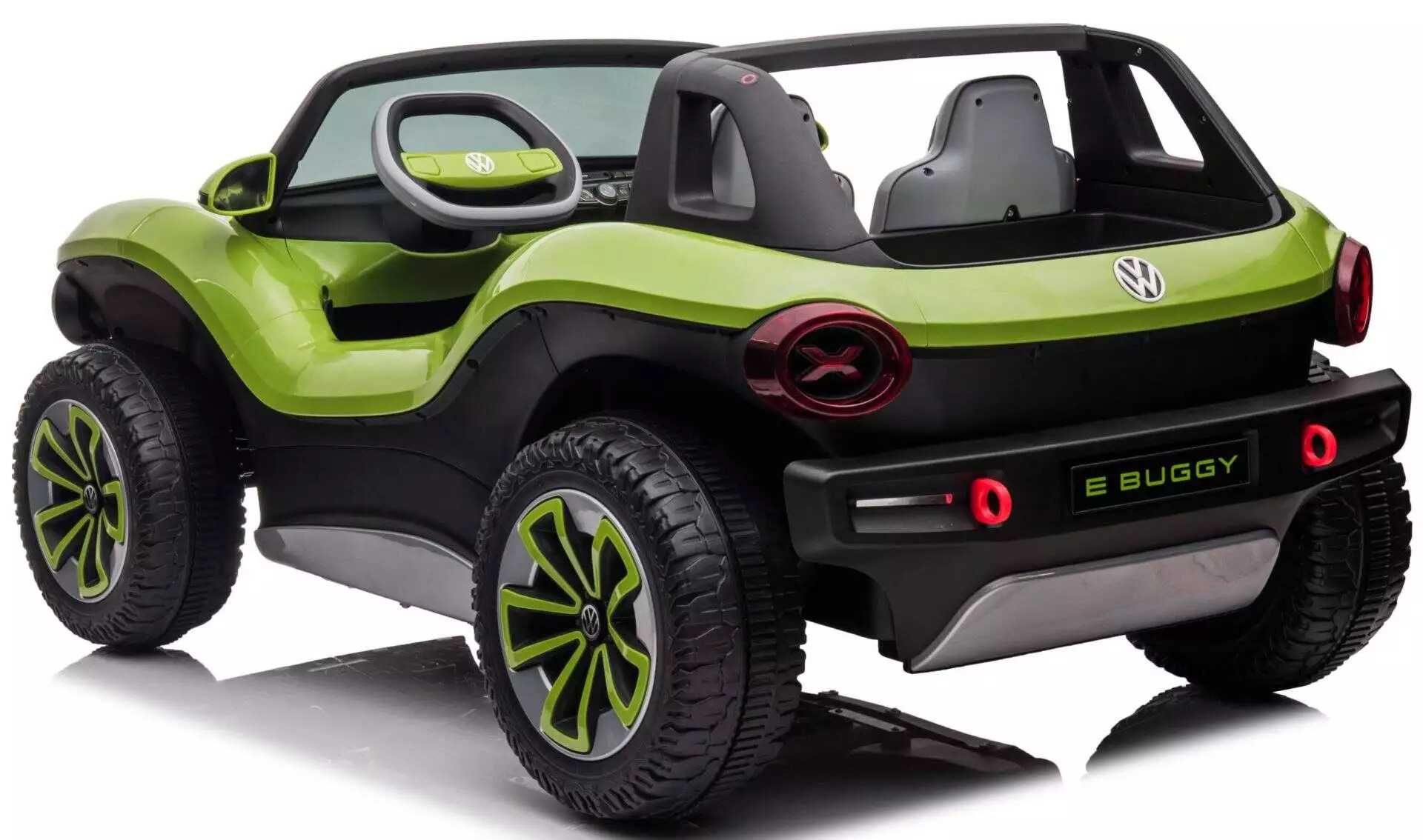 Masinuta electrica pentru 2 copii VW ID Buggy 2x 45W 12V Green