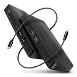 Docking station Axagon HMC-U4, 40Gbps DUAL 4K DISPLAY 12in1 dock