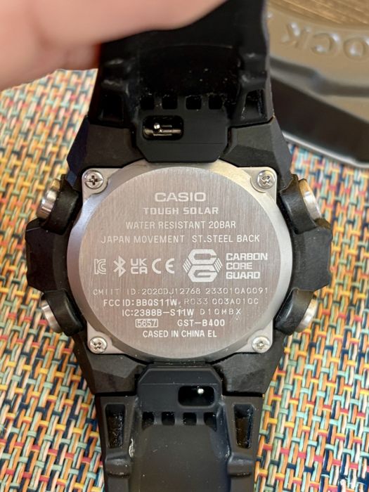 Vand/Schimb Casio G-Shock GST B400-1AER Bluetooth Solar