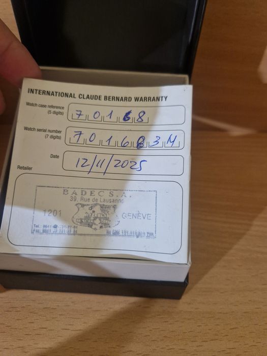 Ceas  Claude Bernard