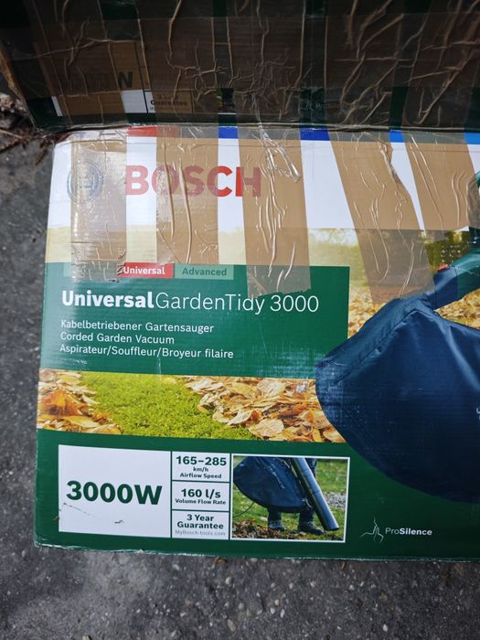 Aspirator/suflanta pentru frunze Bosch, import Germania, funcțional