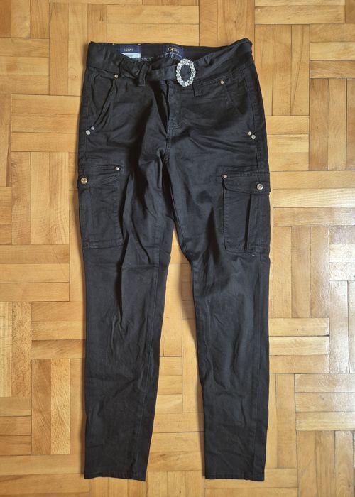 Set Haine Damă: Bluză Polar Quechua + Blugi Cargo Skinny Gaudi