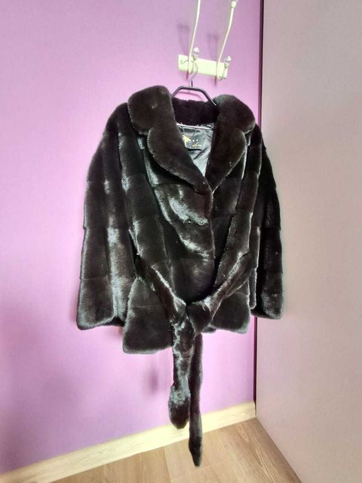 Палто от естествена норка