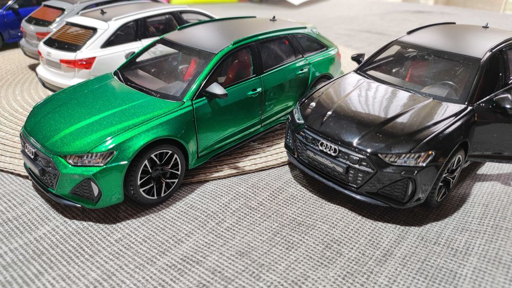 Метални колички – Audi RS6. Мащаб 1:24.