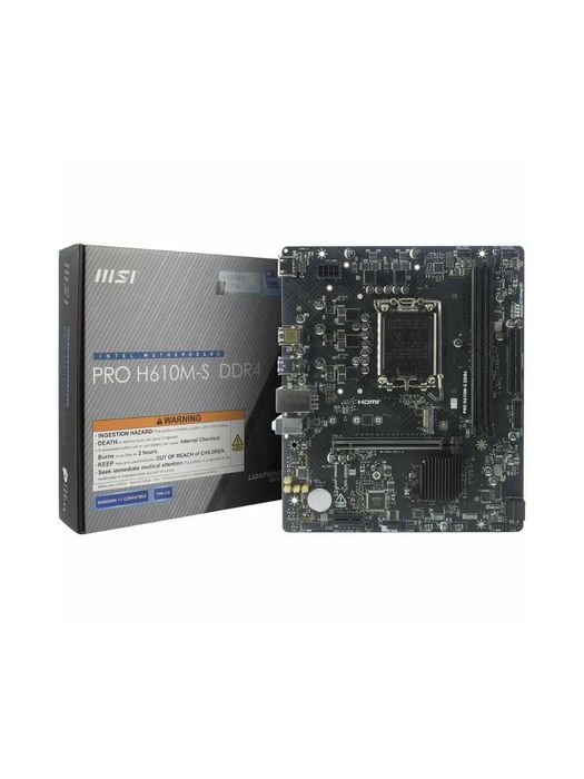 Новая MSI PRO H610M-S DDR4 (LGA 1700) Гарантия 6 мес.!