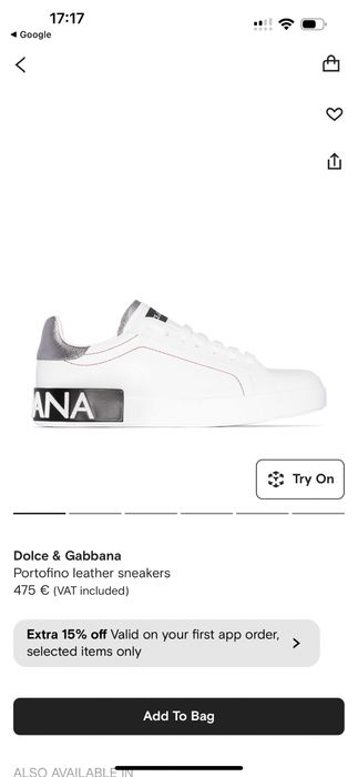 Дански обувки dolche gabbana 36,5
