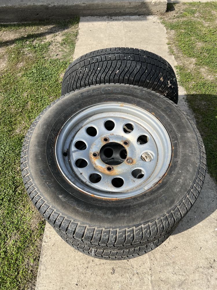 Set complet roți cu cauciucuri BF Goodrich pentru Suzuki Jimny, Samura