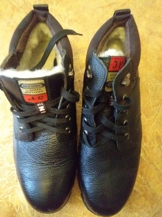 Рабочие ботинки натуральные