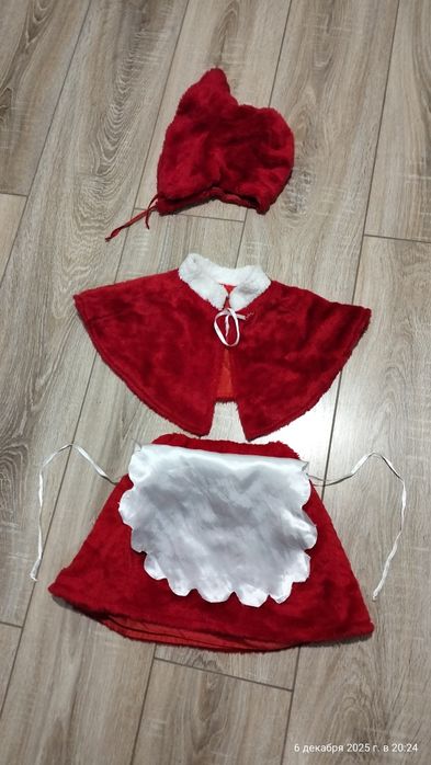 Костюм Красной Шапочки
Возраст: 1.5–4 года