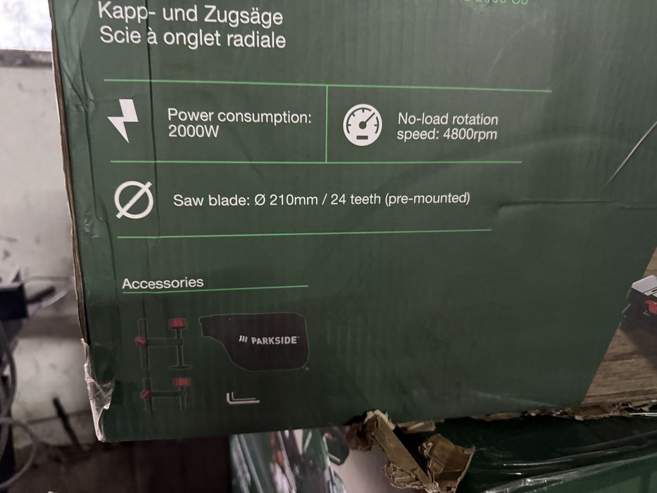 Circular Parkside culisabil parkside  PZKS2000 C3