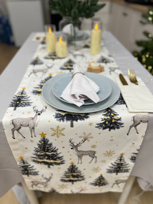 Новогодние раннеры и скатерти из качественного материала
