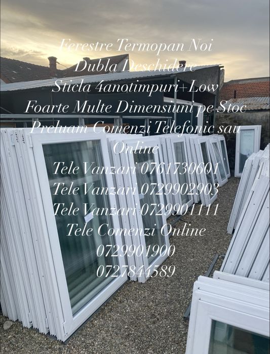Ferestre Termopan Noi de la 300 lei