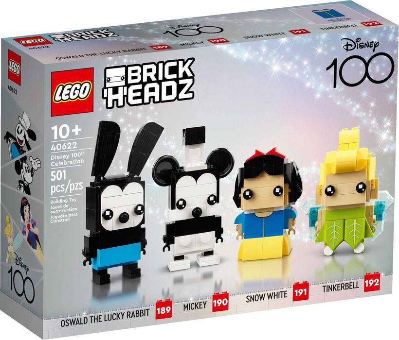 LEGO BRICKHEADZ - Disney 100th Celebration 40622 -NOU