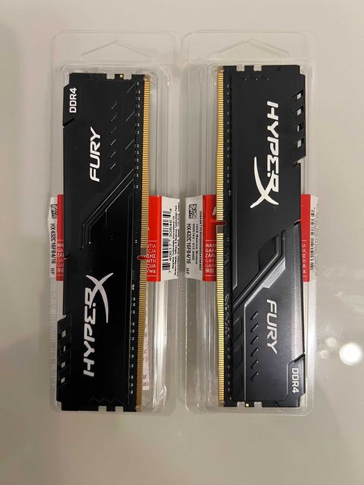Memorie HyperX Fury Black 16GB DDR4 3200MHz CL16