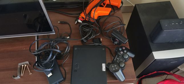 PlayStation 2 Slim + Camera + controller + accesorii