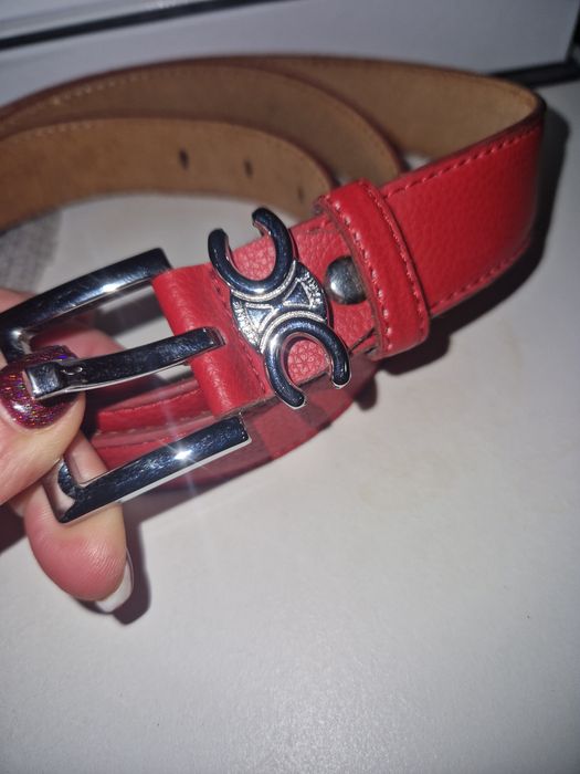 Celine естествена кожа колан.Нов