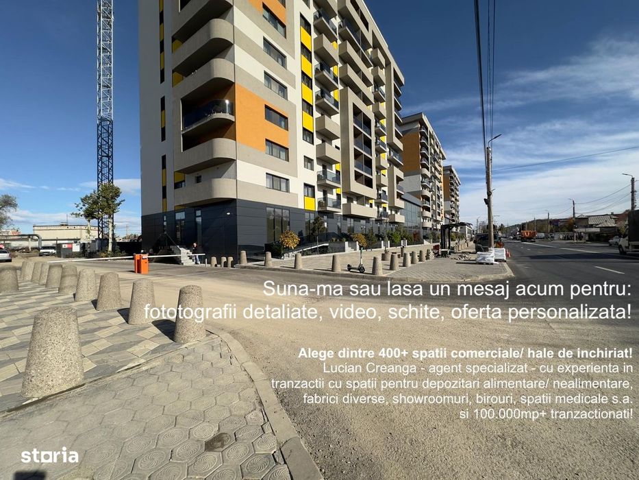 Spatii de la 30mp la 222mp, bd. Poitiers