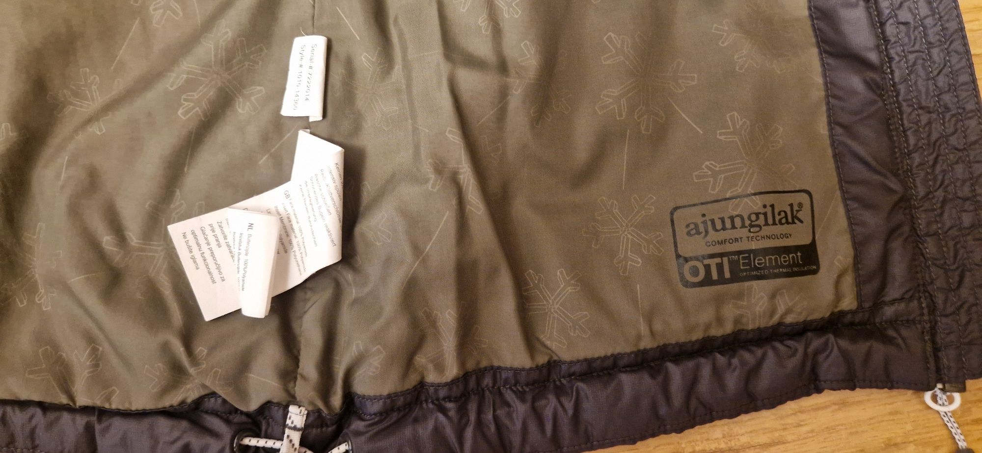 Vesta Mammut gri Pertex Microlight