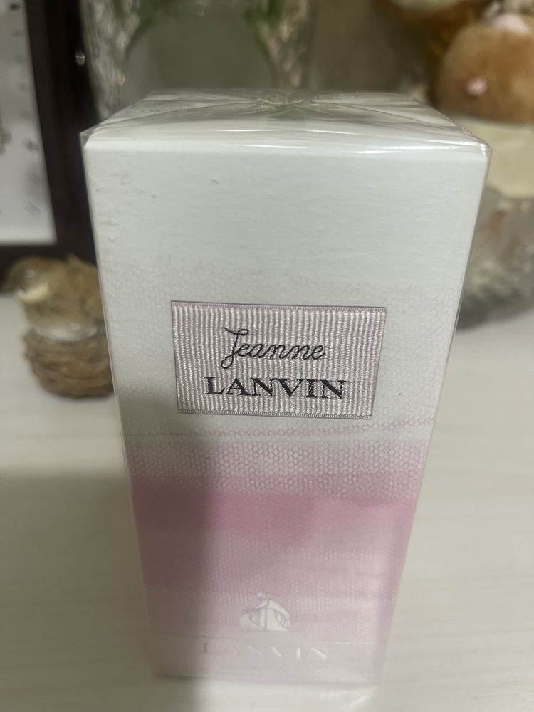 Jeanne Lanvin EDP 100 ml Франция. Женский цветочно-фруктовый аромат.