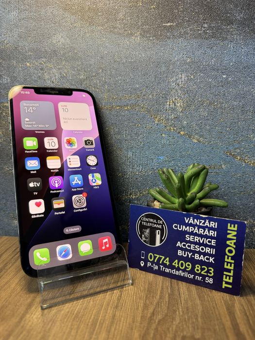 Iphone 12 Pro Max/128Gb/Garantie 2Ani Centrul de Telefoane/Rate