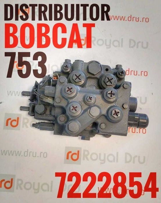 Distribuitor hidraulic Bobcat 753 - Piese de schimb Bobcat