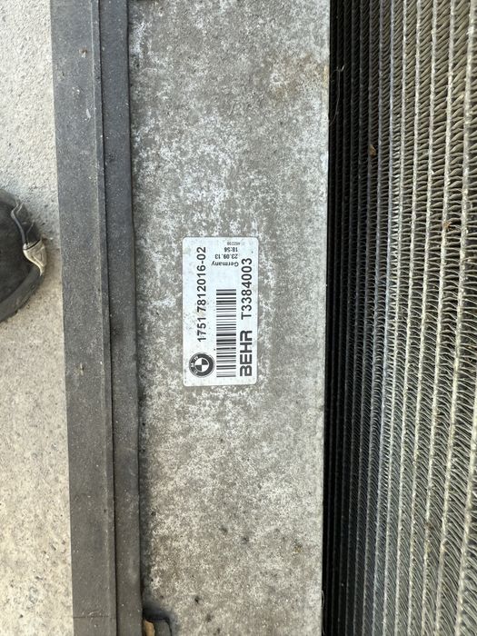 Radiator intercooler bmw f10 f11 f06 f12 f13 535d 640d n57d30