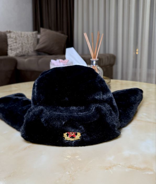 Caciula Blana Tip Rusesc Unisex