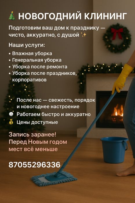 Уборка клиниг услуги