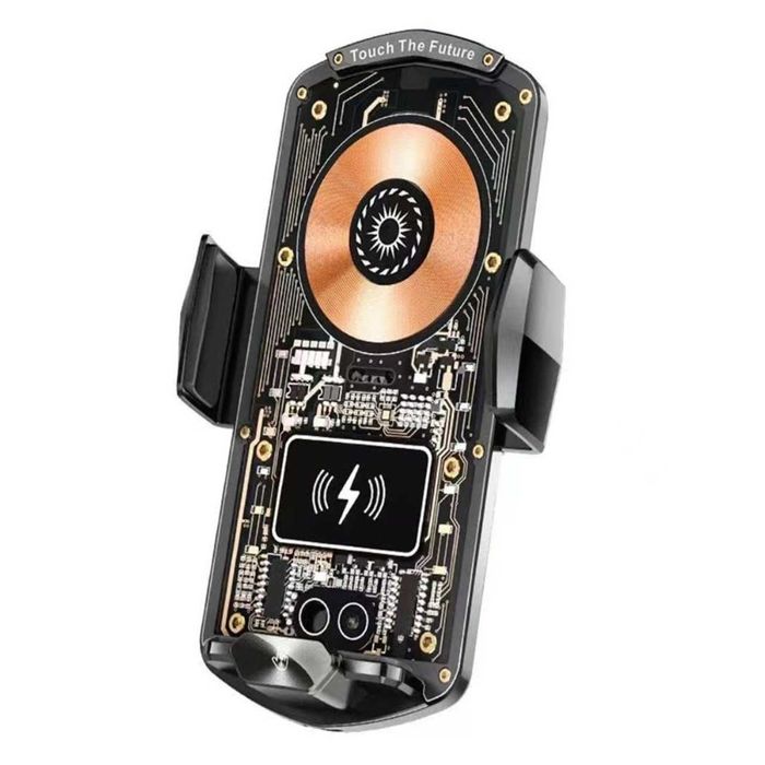 Стойка за телефон с безжично бързо зареждане Digital One SP01032 FJ26